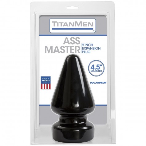 Огромный плуг Titanmen Tools Butt Plug 4.5" Diameter Ass Master - 23,1 см.