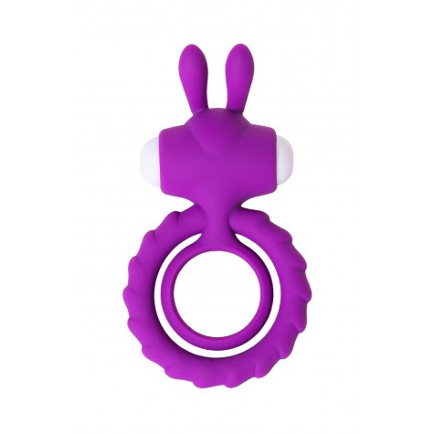 Фиолетовое эрекционное кольцо на пенис JOS GOOD BUNNY